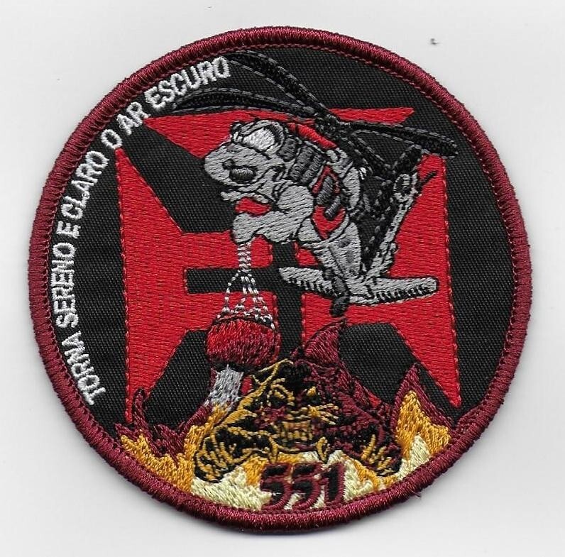 PORTUGAL HELICOPTER FOREST FIREFIGHTERS FIRE patch