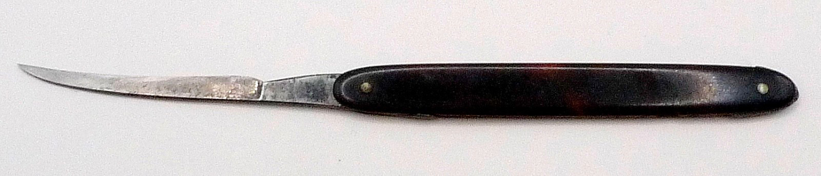 Civil War Era Tiemann Medic Surgical Scalpel Razor Tortoiseshell Handle