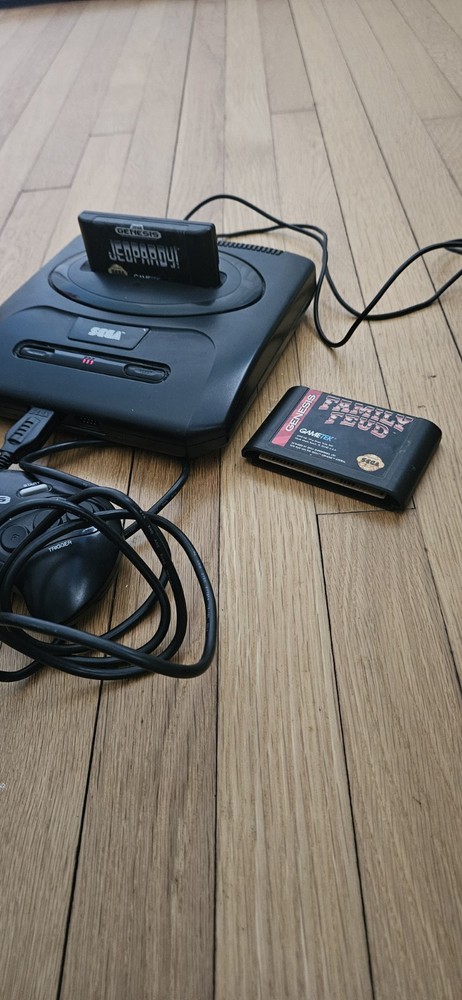 sega genesis console w games