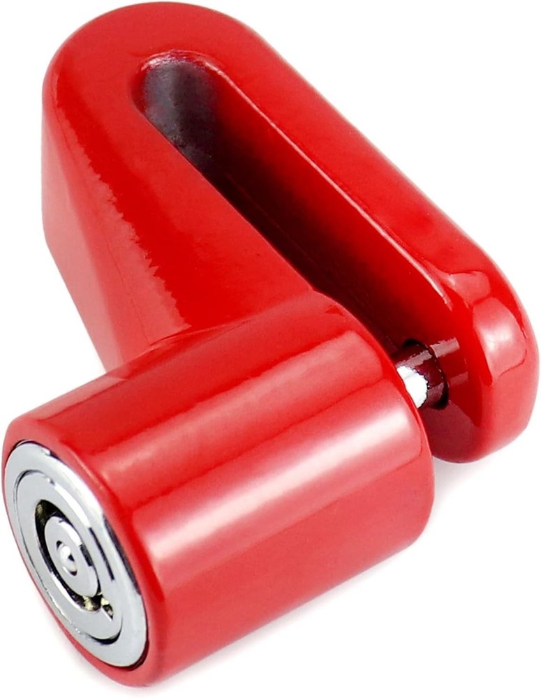 Heavy-Duty Disk Lock Set - Durable Security for Motorcycles & Bikes