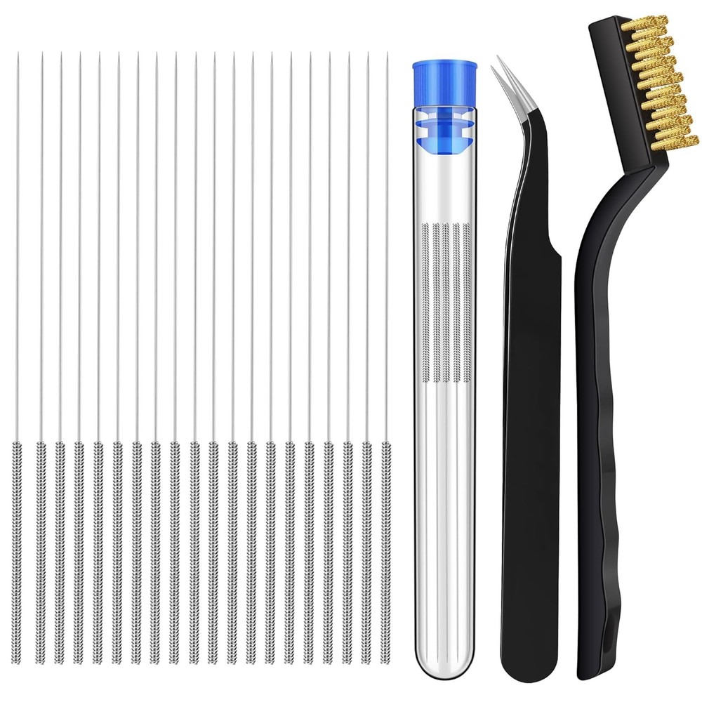 22PCS 3D Printer Nozzle Cleaning Kit, Kit with 20x 0.4mm...