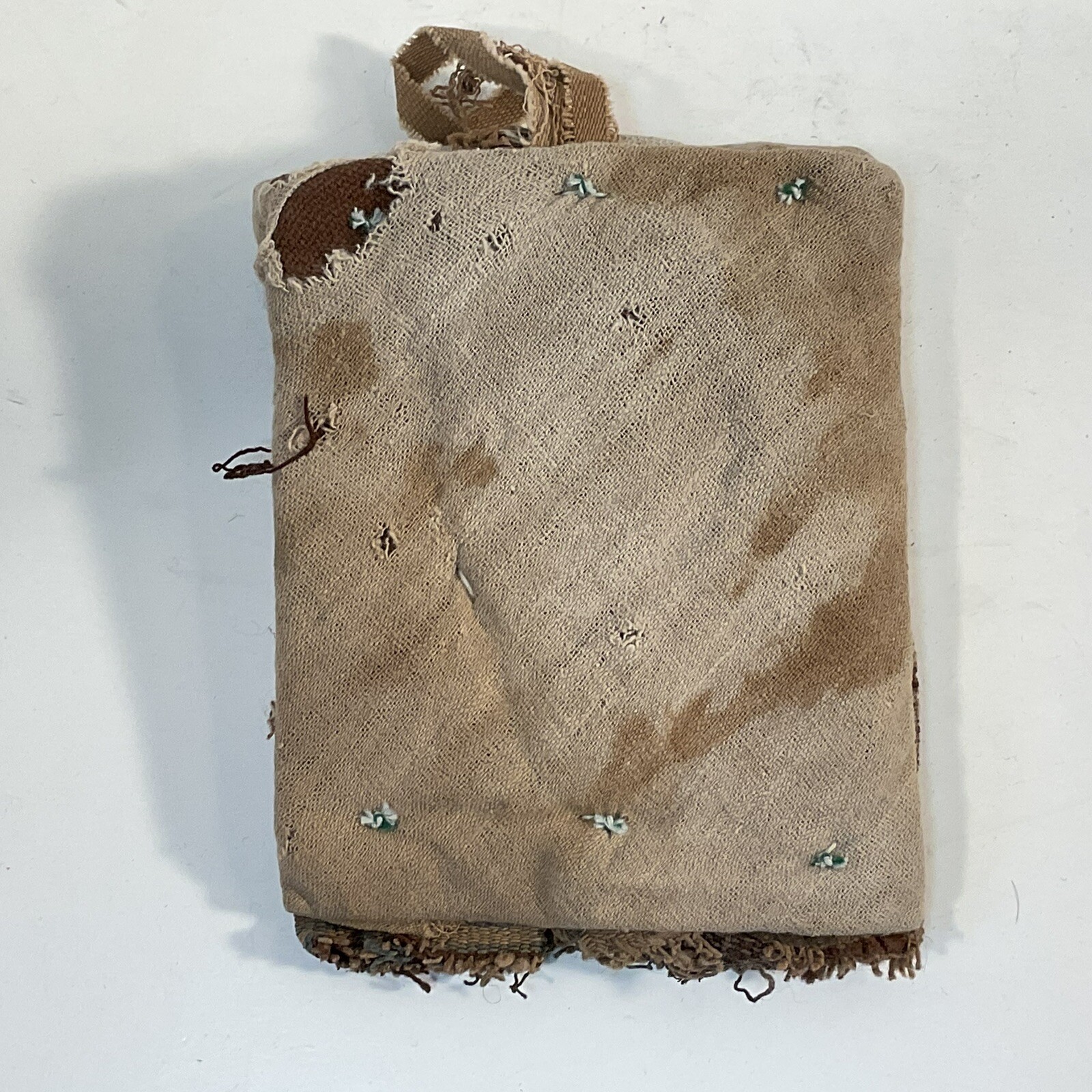 Vintage Peruvian Chancay Burial Cloth Textile Dolls Folk Art Circa 1950 -1960's