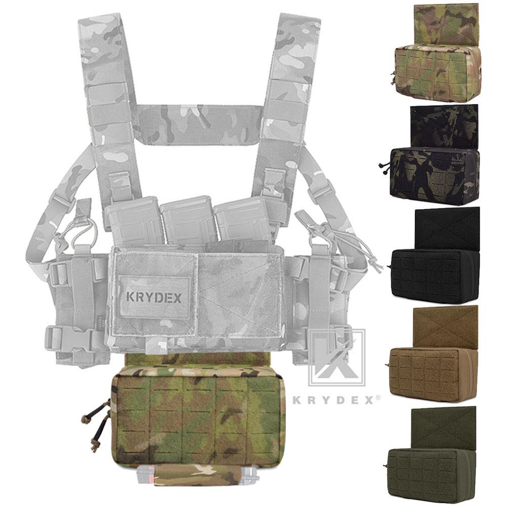 KRYDEX Multi Mission Hanger Drop Pouch w/ Inserts for Tactical Carrier Chest Rig