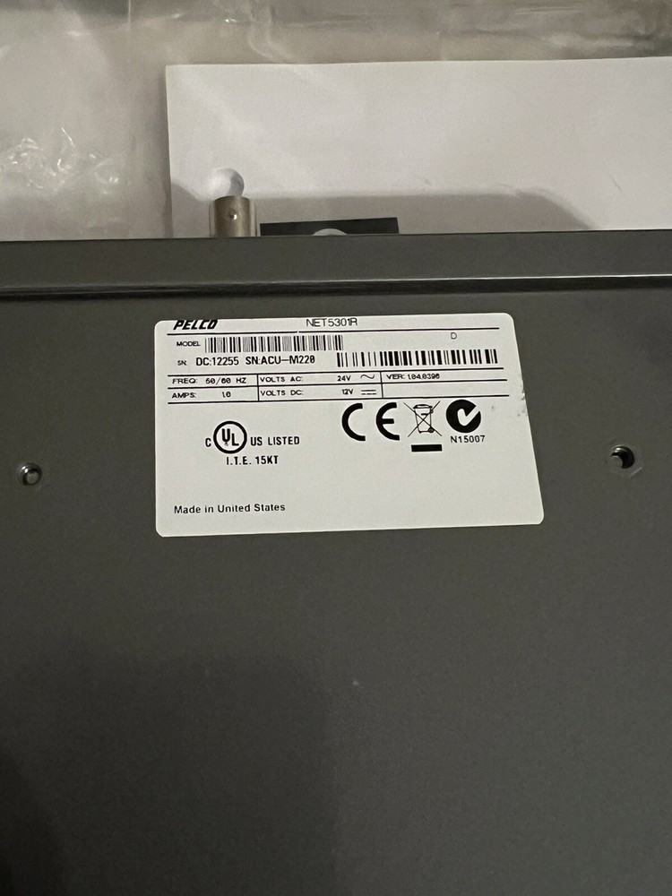 Pelco NOS CM9700MDD-EVS Matrix Digital Decoder Endura Free Shipping