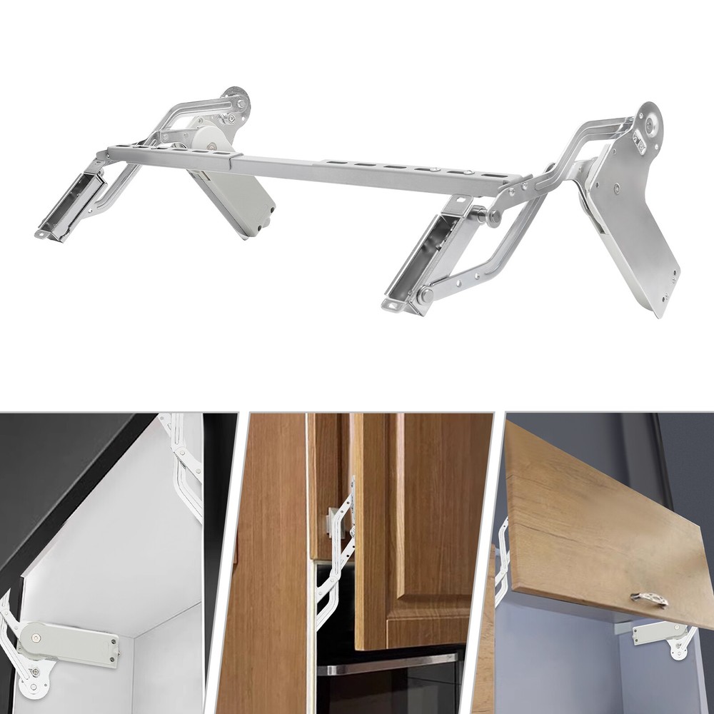 Hydraulic Buffer Cabinet Door Hinge Adjustable Arm Mechanism Mounting Hinge