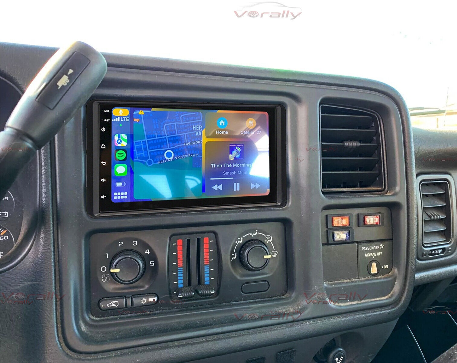 Car Radio for Silverado Tahoe GMC Siera 2003-2006 GPS Navigation Android Carplay