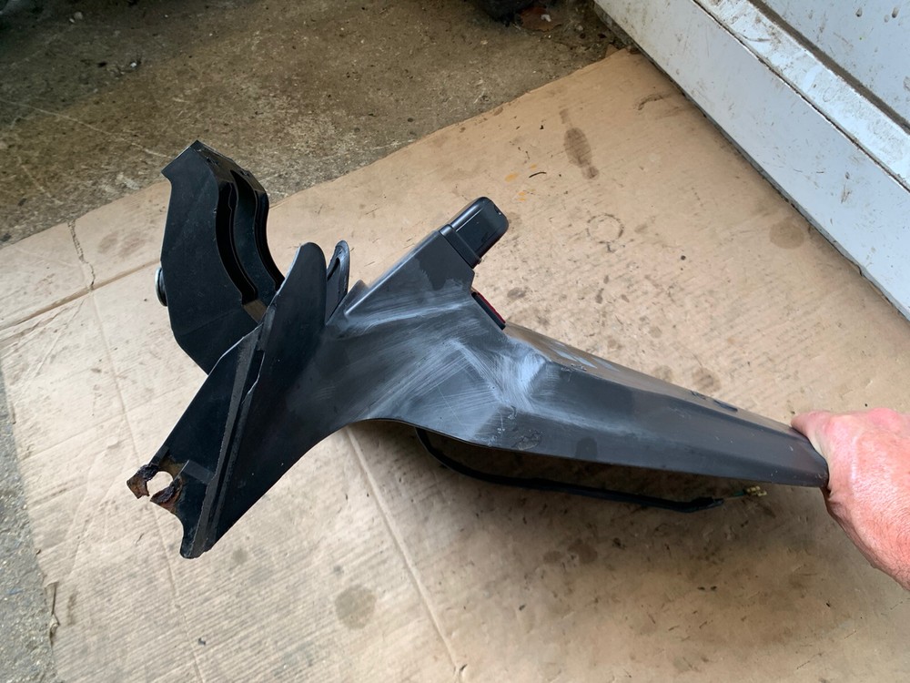 Honda Cbf500 Number Plate Hanger From A 2006 Model
