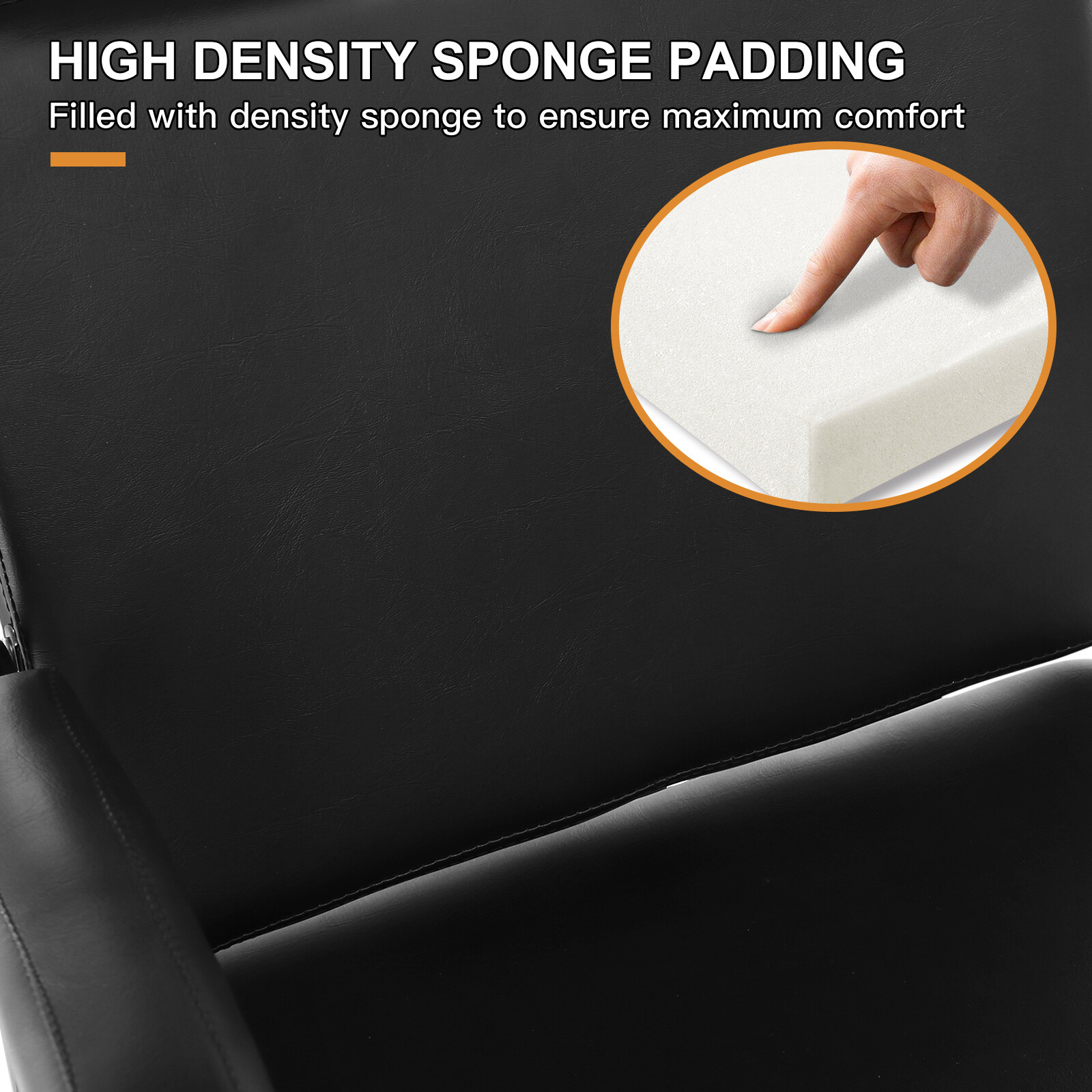 New Black Reclining Salon Barber Shampoo Chair Hair Styling Spa Beauty Equipment