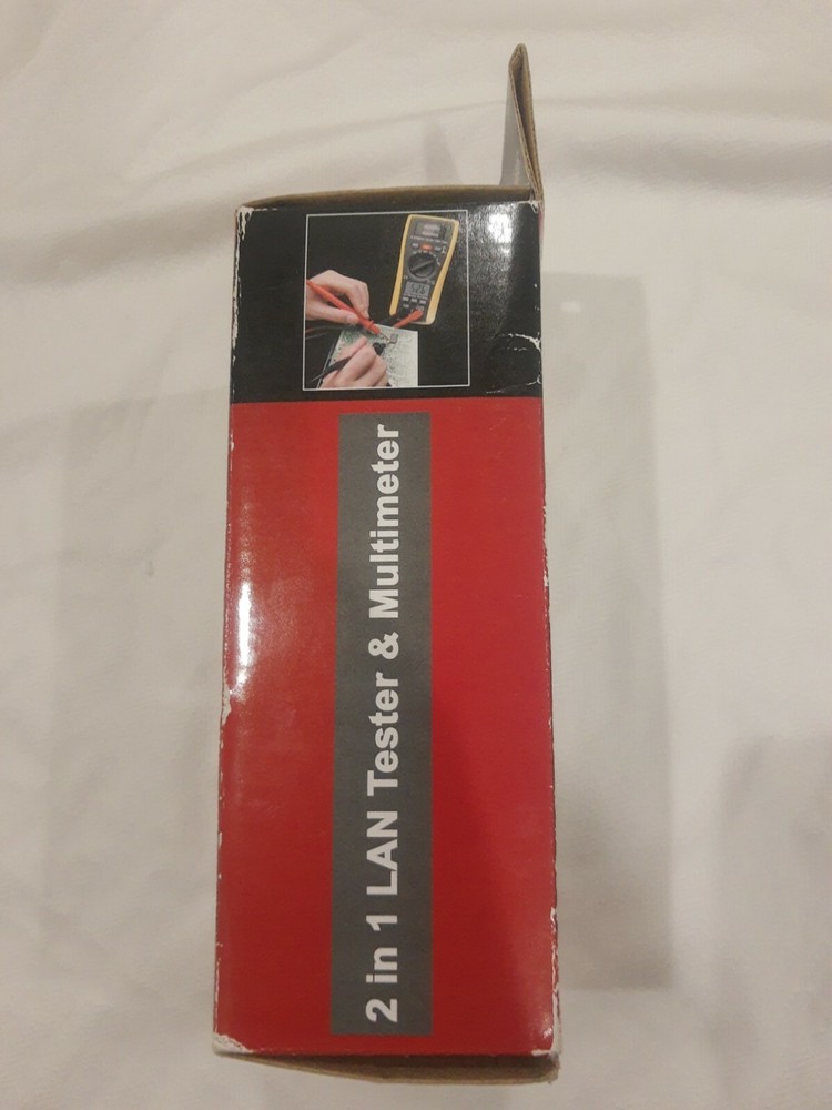 ART. 2-in-1 Network Cable LAN Tester and Multimeter Digital