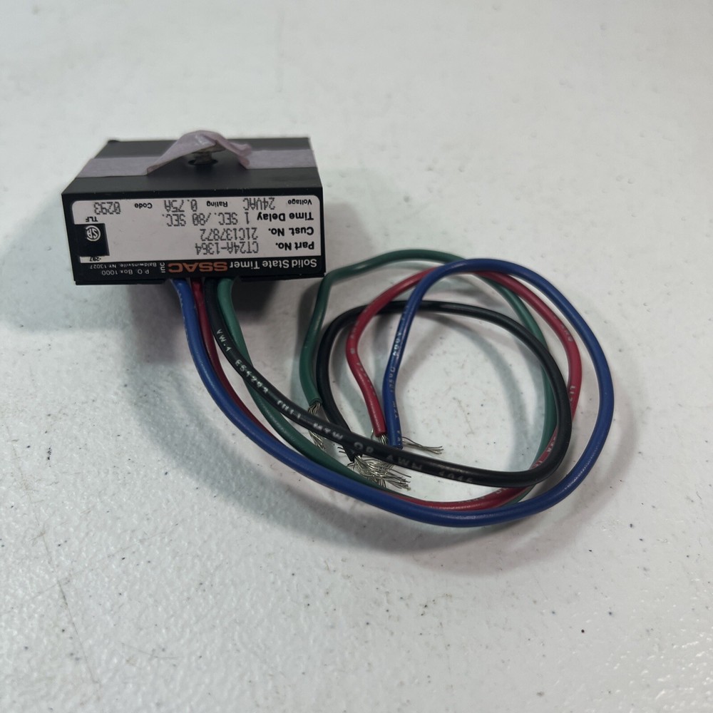 NEW SSAC CARRIER CT24A-1125 SOLID STATE TIMER 4 WIRE