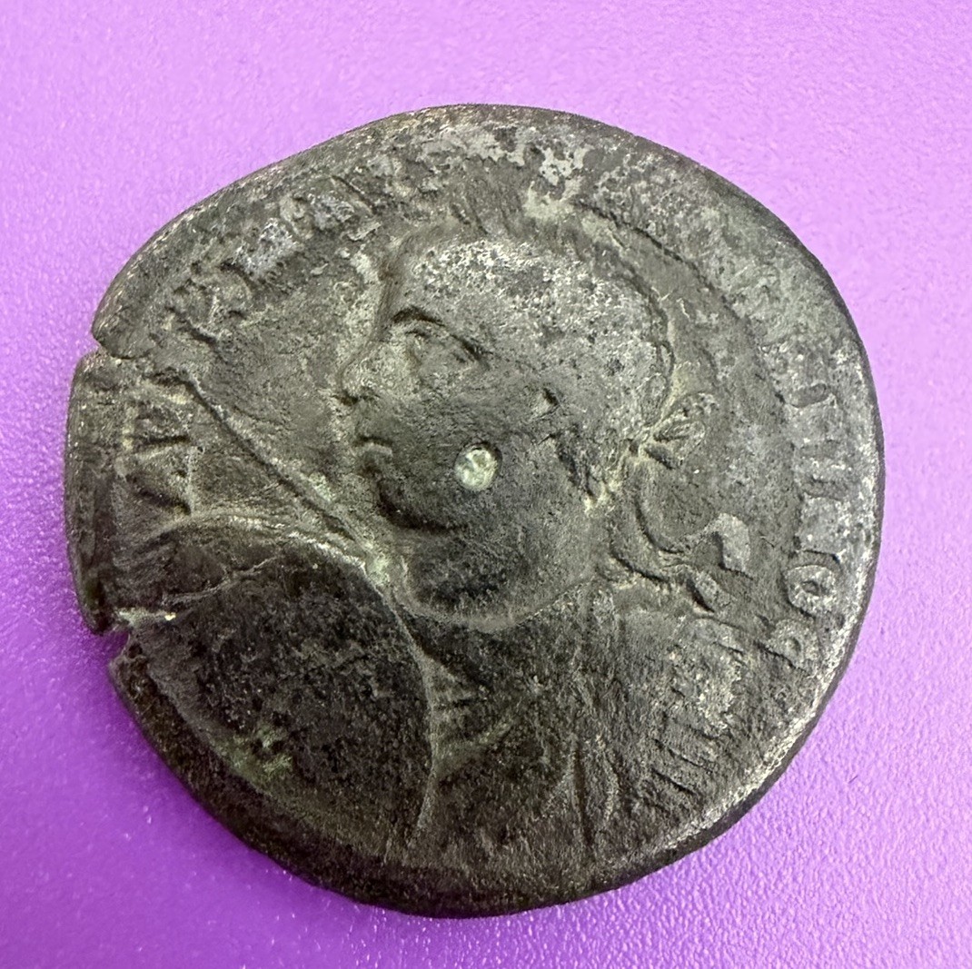 Elagabalus AE30 Philippopolis Ancient Roman Coin Tyche RPC 559 Large Bronze