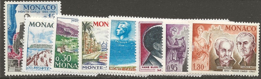 Monaco 634-638 M
