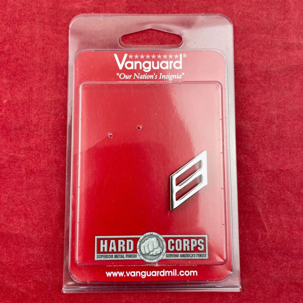 U.S. Navy Vanguard Seaman E3 Single Silver Collar Device