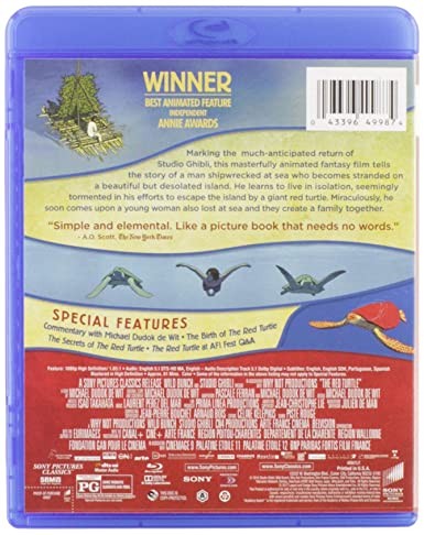 New The Red Turtle (Blu-ray)