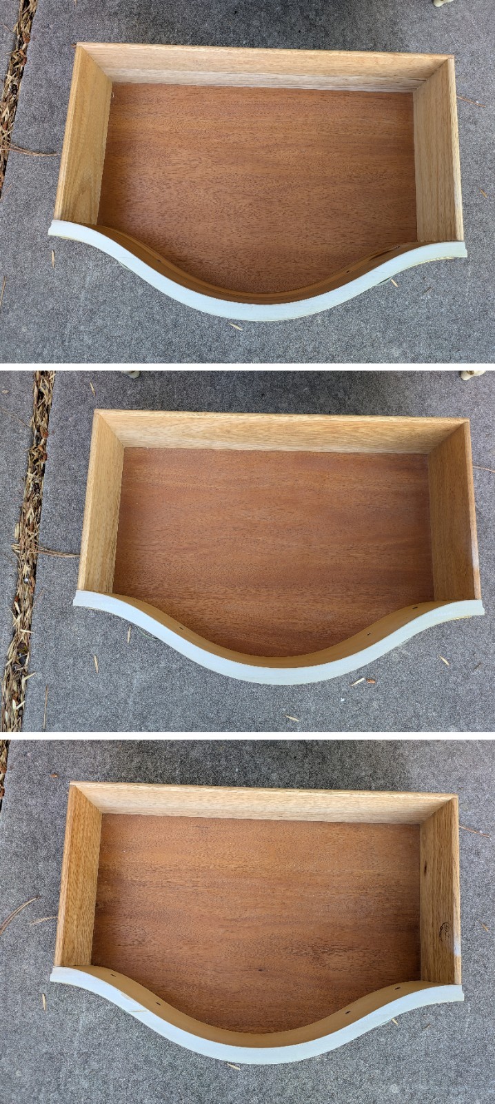 Vintage Drexel Touraine French Provincial Bachelor Dresser Chest of 3 Drawers