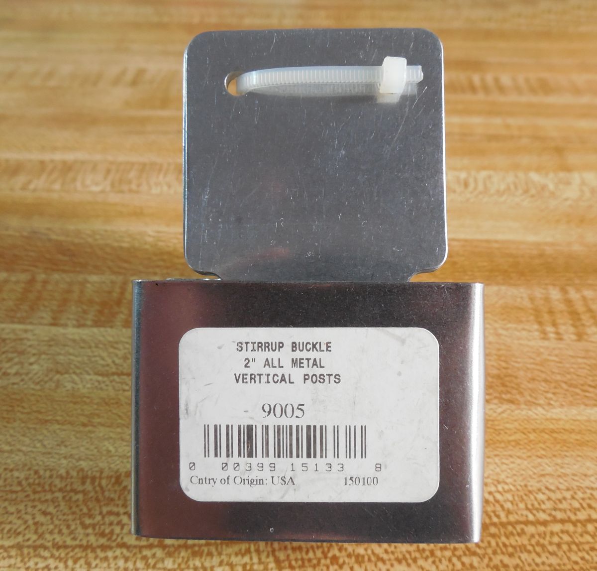 Pair of Blevins BUCKLES for Western Saddle Stirrup 2" Leather w/ vertical posts