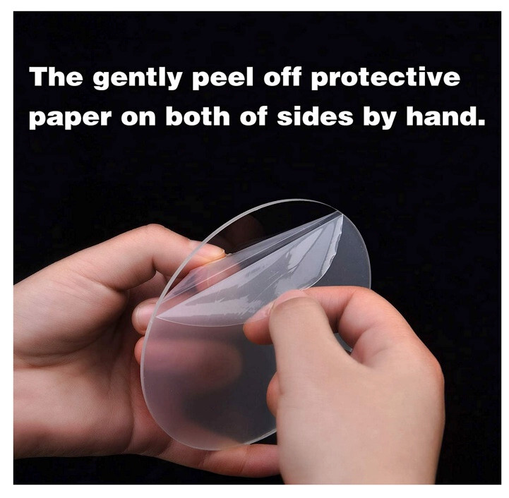Plastic Circle Disc Round Acrylic Plexiglass Sheet Clear 1/8" x 8" Diameter