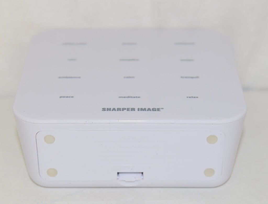 Sharper Image 1520023 Digital Tranquility Sound Soother 12 Relaxing Recordings