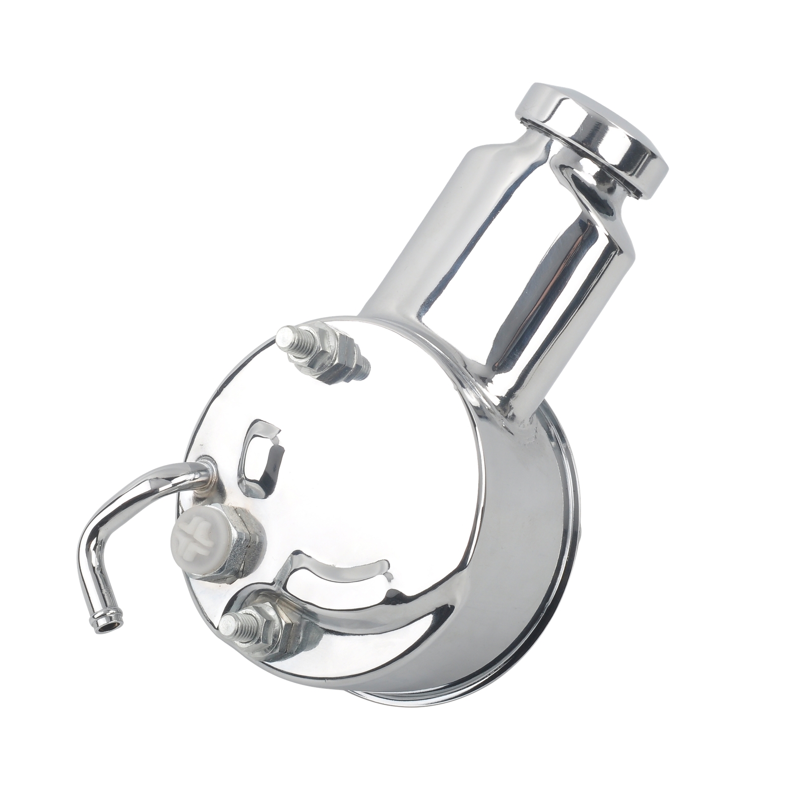 Saginaw Power Steering Pump with Brackers & 2 Groove Pulley Kit V-Belt for Chevy