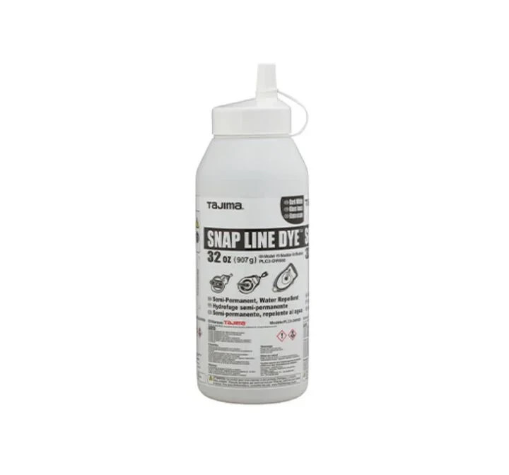 Tajima Chalk Snap Line Dye 32oz Dark White