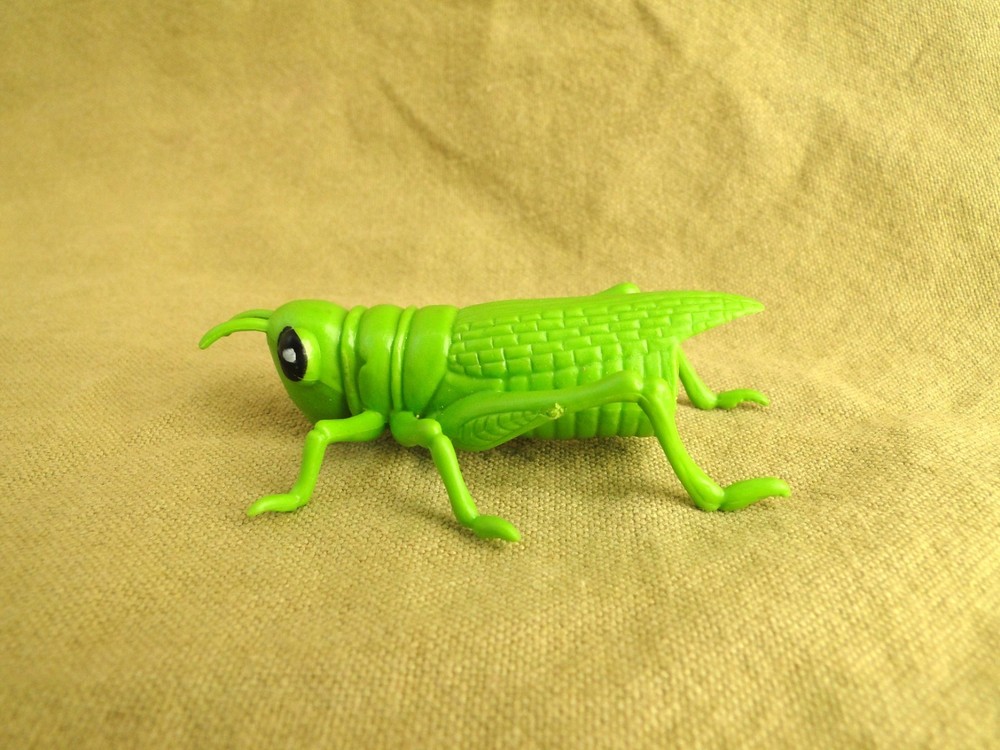 Green Cricket Finger Puppet (Please Read Description)