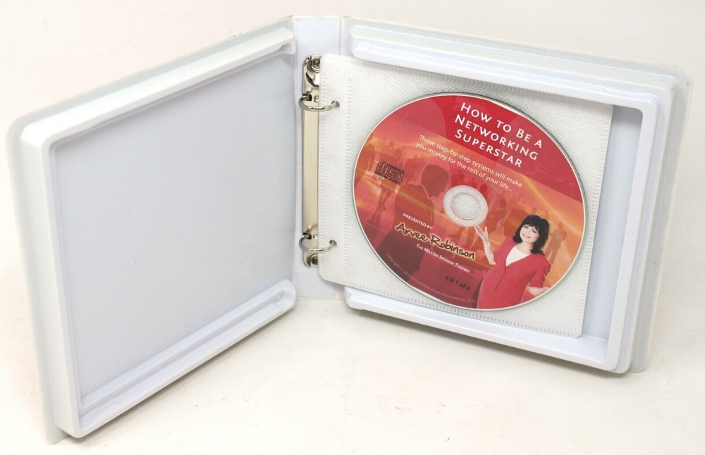 How to Be A Networking Superstar Step by Step System Arvee Robinson 3 CD Set