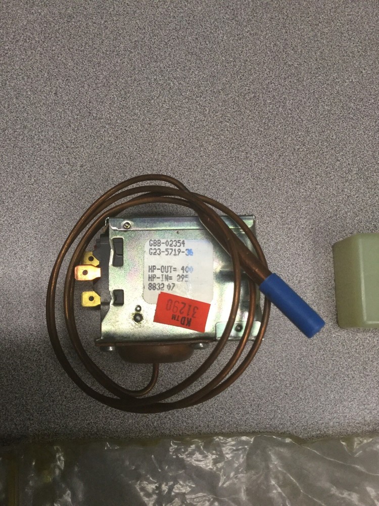 Kold-Draft Ice Unit GBR-2354 Hi-pressure Control