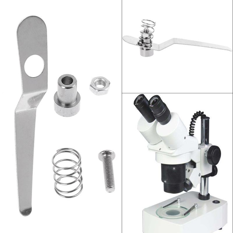 Microscope Slides Clips Used to Hold Small Sample Use with Slides
