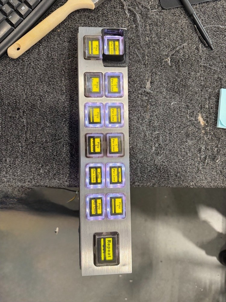 WMS BB2 OLED Button Panel