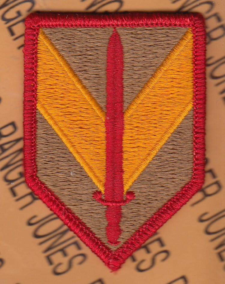 US Army 1st Sustainment Brigade ~3" uniform patch m/e