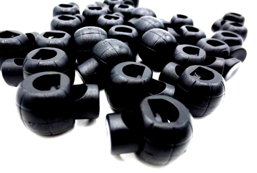Soccer Ball Bag Draw String Spring Loaded Slide Lock fits 5/16" String DURABLE