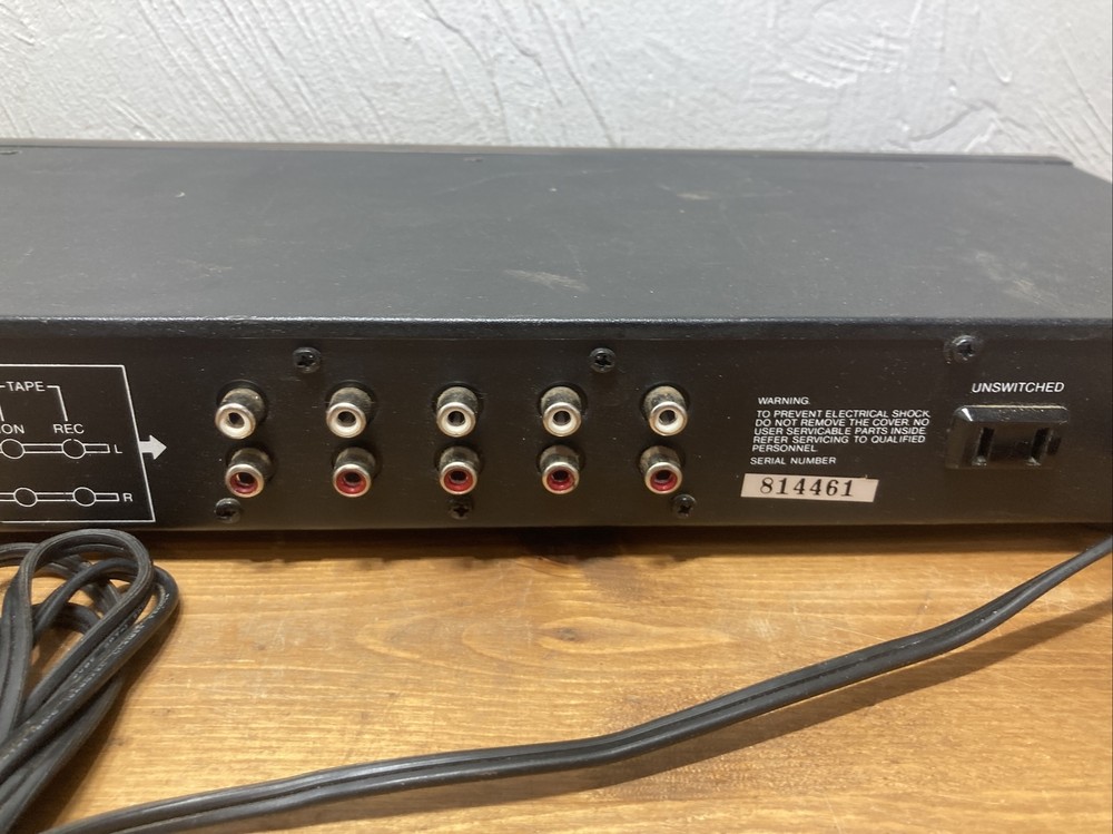 AudioSource EQ Eight Graphic Equalizer Spectrum Analyzer Need New Slider Knobs
