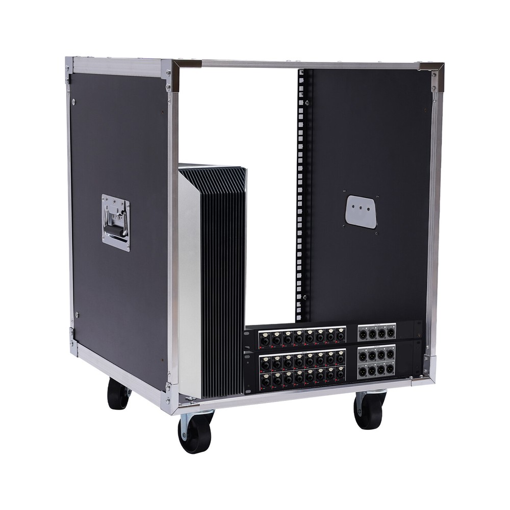 12U Rolling Network Server Data Cabinet Rack Equipment Rack Cabinet - 21" Deep