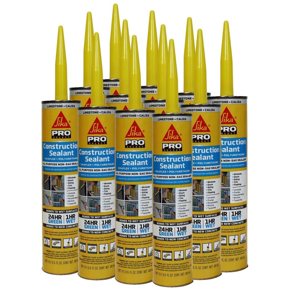 Limestone Polyurethane Sealant, 12-Pack, Strong Adhesion