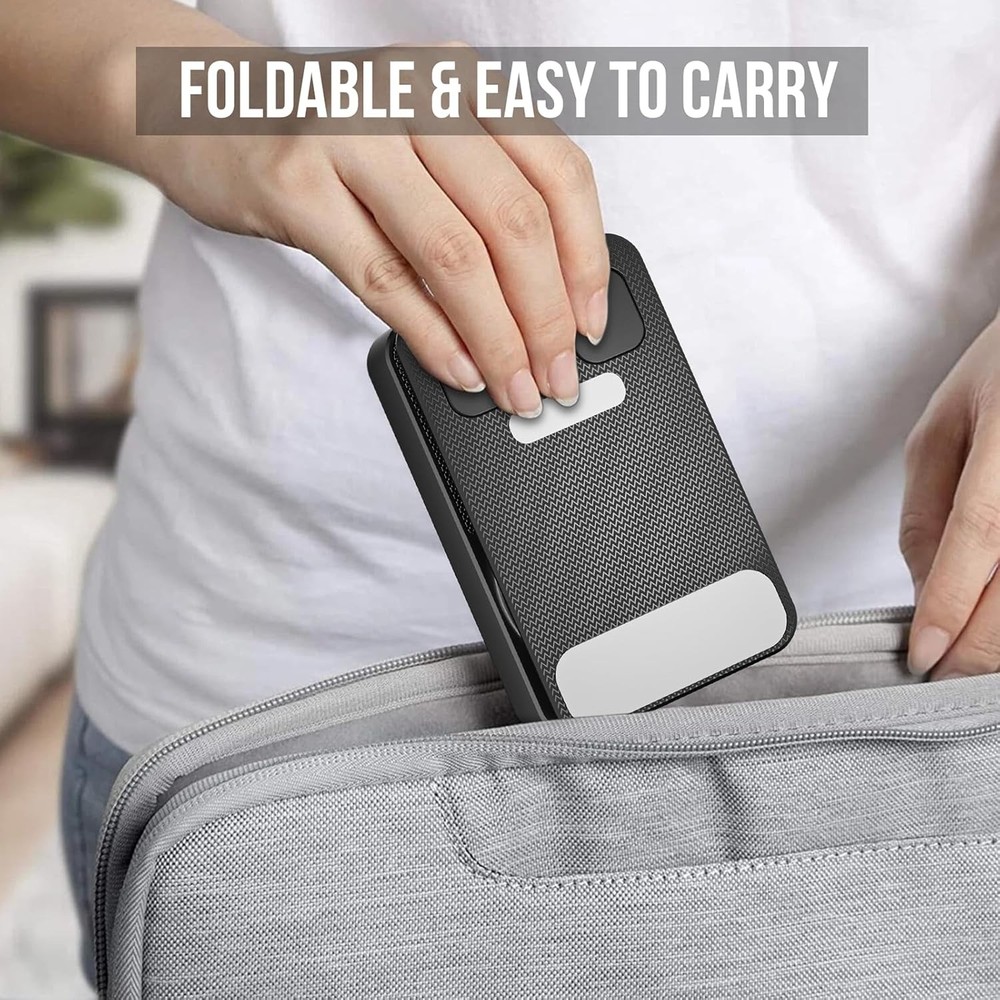 Portable Bluetooth Speaker Wireless with Cell Phone Stand,Rechargeable,LED Light