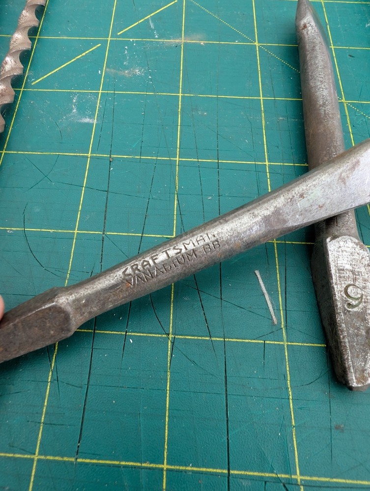 Vintage Bit Brace Hand Drill Bits Auger bits Adjustable Twist Carpenter Tools