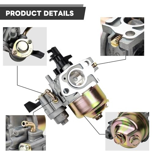 Carburetor for Coleman Powersports 196cc CT200U CT200U-EX Predator 196cc 212cc