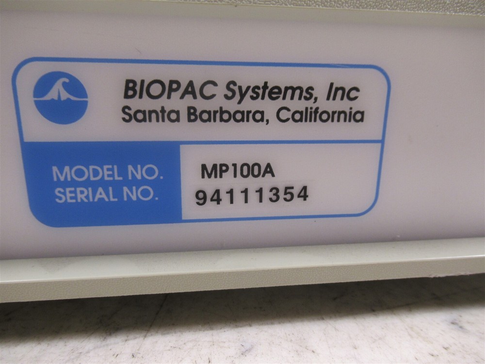 BIOPAC Systems MP100A Data Acquisition Module