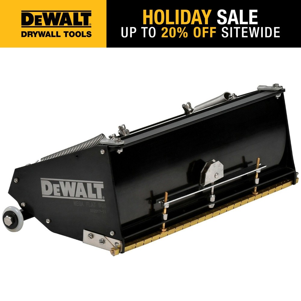 Drywall Taping Tool Flat Box 12" MEGA Automatic | DEWALT | DXTT-2-769