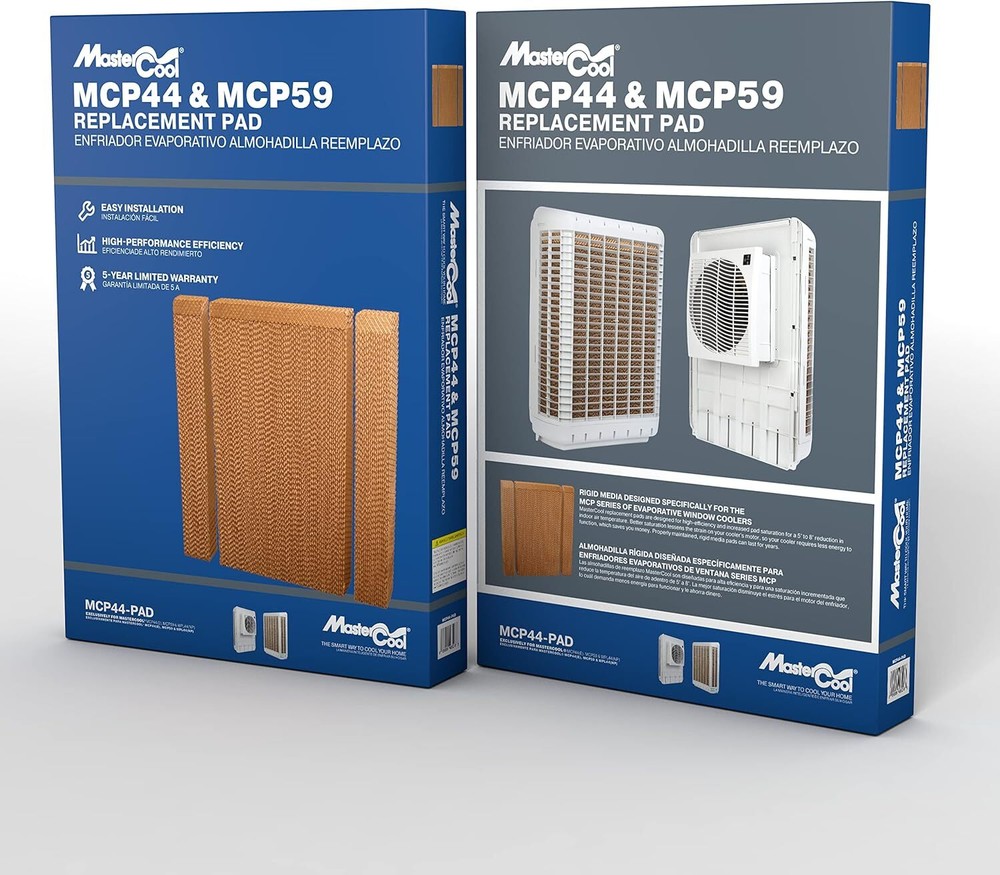 MasterCool 3-Piece Replacement Rigid Media Set, MCP44-PAD