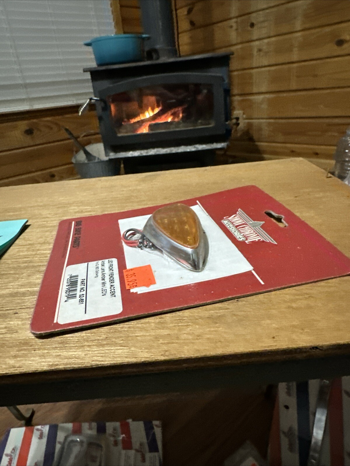 Honda GL1800 LED Amber Front Fender Accent light Show Chrome Goldwing 52-651