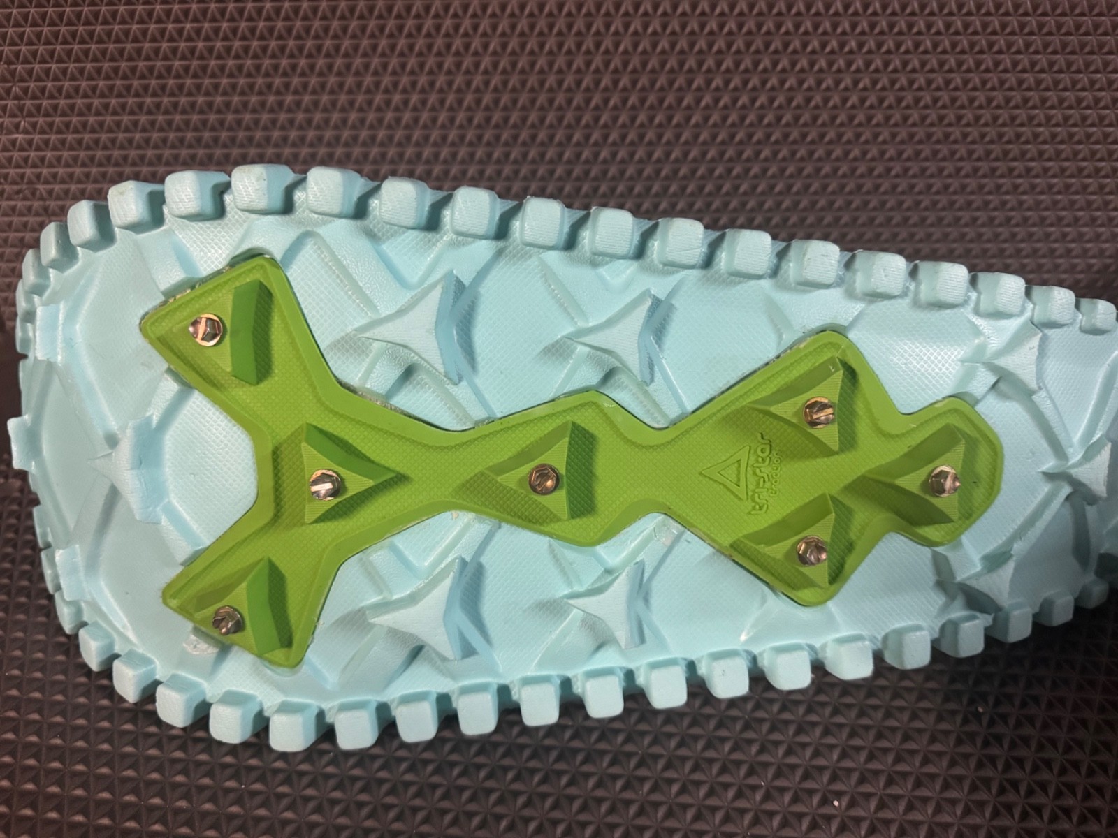 Crescent Moon Luna Unisex Ultralight EVA Foam Snowshoes. Seafoam