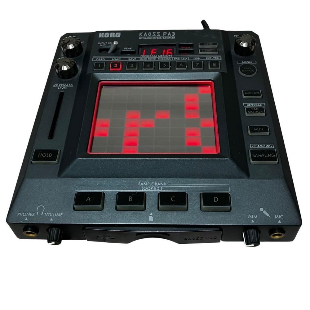 KORG KP3 Kaoss Pad Effect Sampler Module