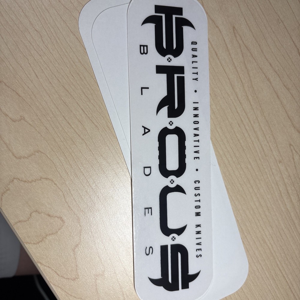 Brous Blades Stickers Lot
