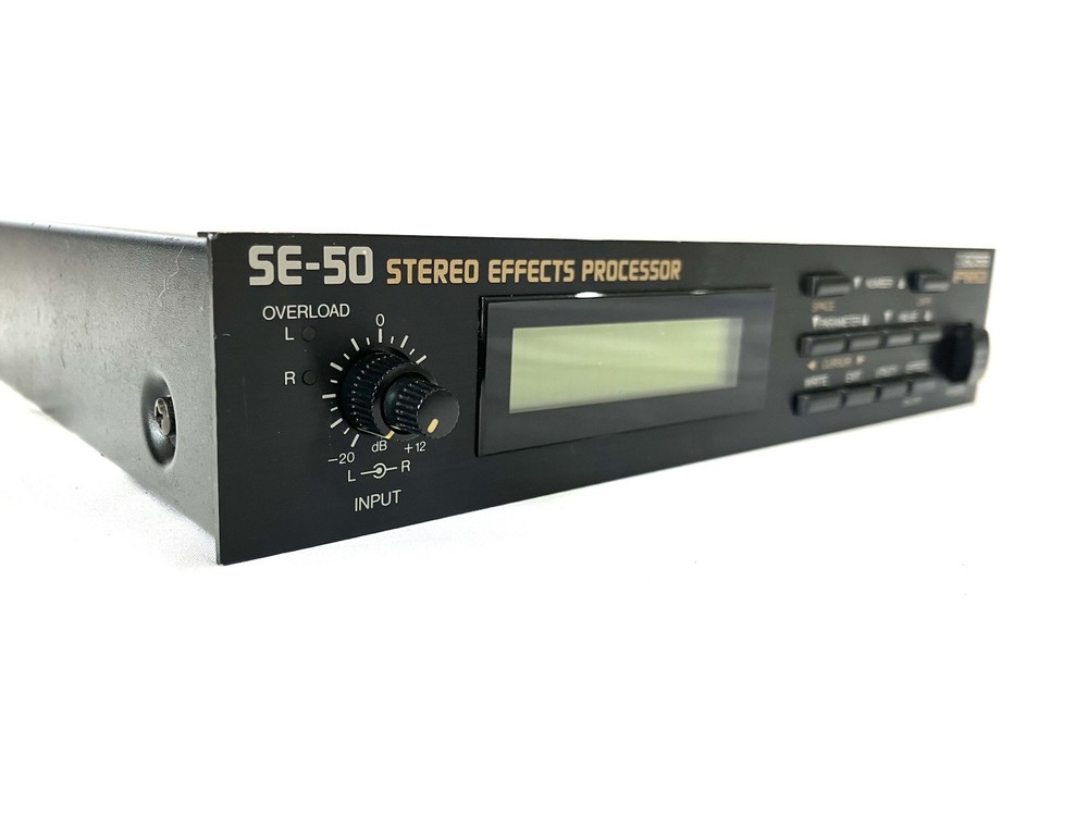 BOSS SE-50 Stereo Effects Processor Rack Unit Tested Working