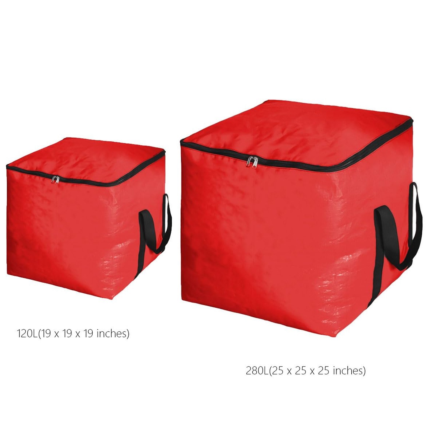 Extra Large Storage Bag (Black, 19"x19"x19") Black 19"x19"x19"