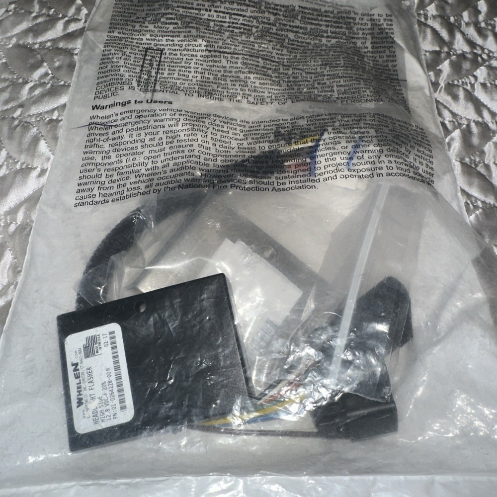 Whelen Solid State Headlight Flasher SSFPOSI6