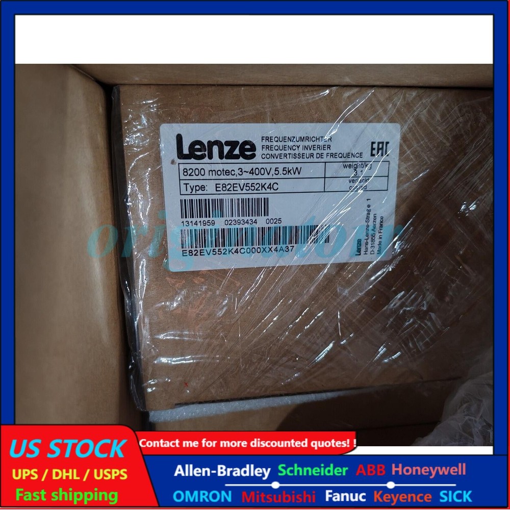 NEW E82EV552K4C Frequency Inverier E82EV552k4C