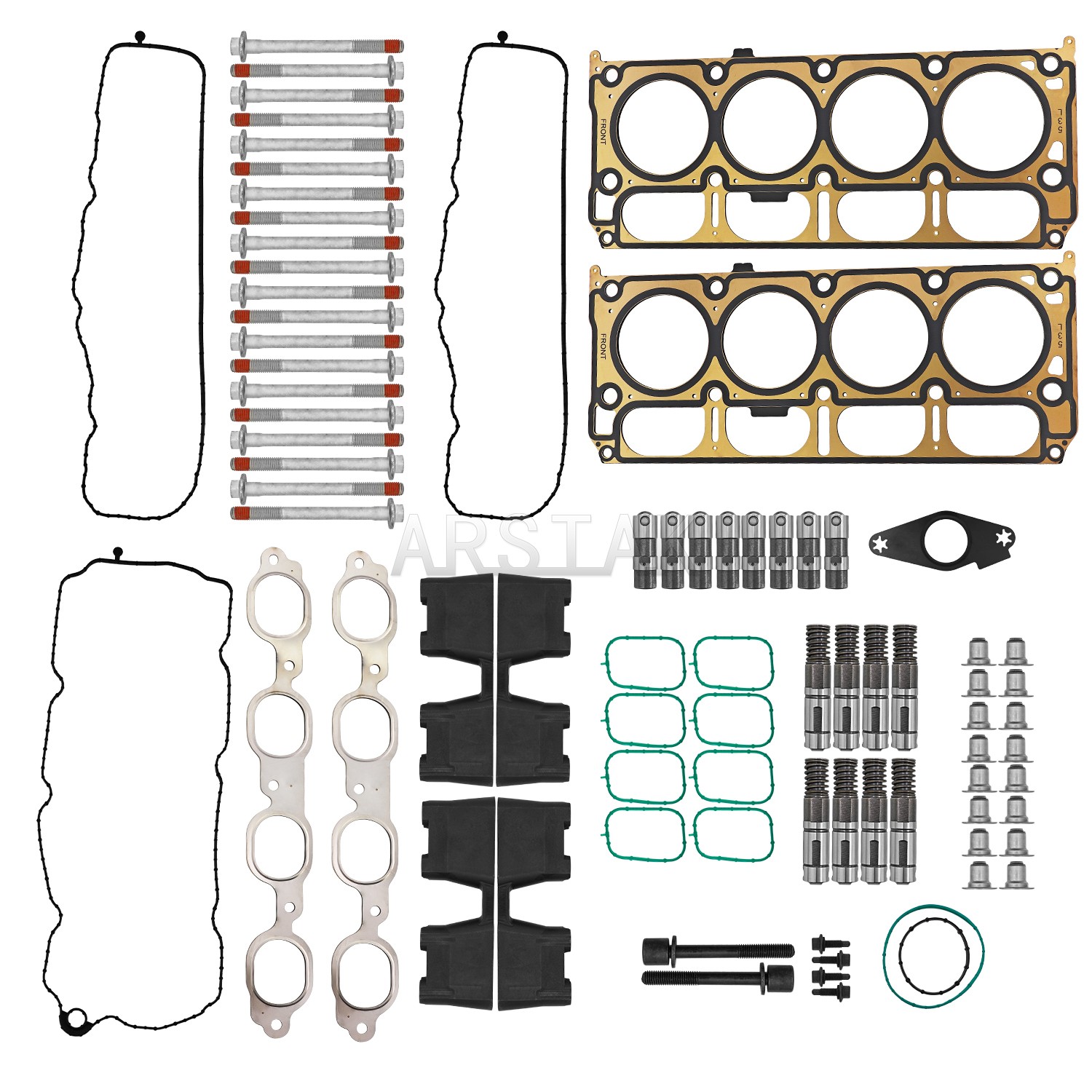 For 14-20 Chevrolet Tahoe GMC Yukon Sierra 5.3L Head Gasket Set Bolts Lifters