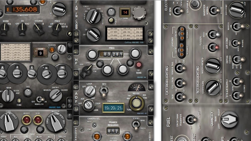 OV1 MOHAWK COCKPIT instrument panel CDkit